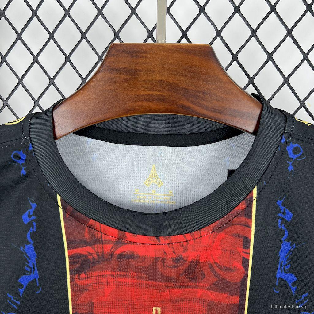 2025/26 Paris Saint-Germain (CAMPEONES DE EUROPA) Red And Blue Jersey