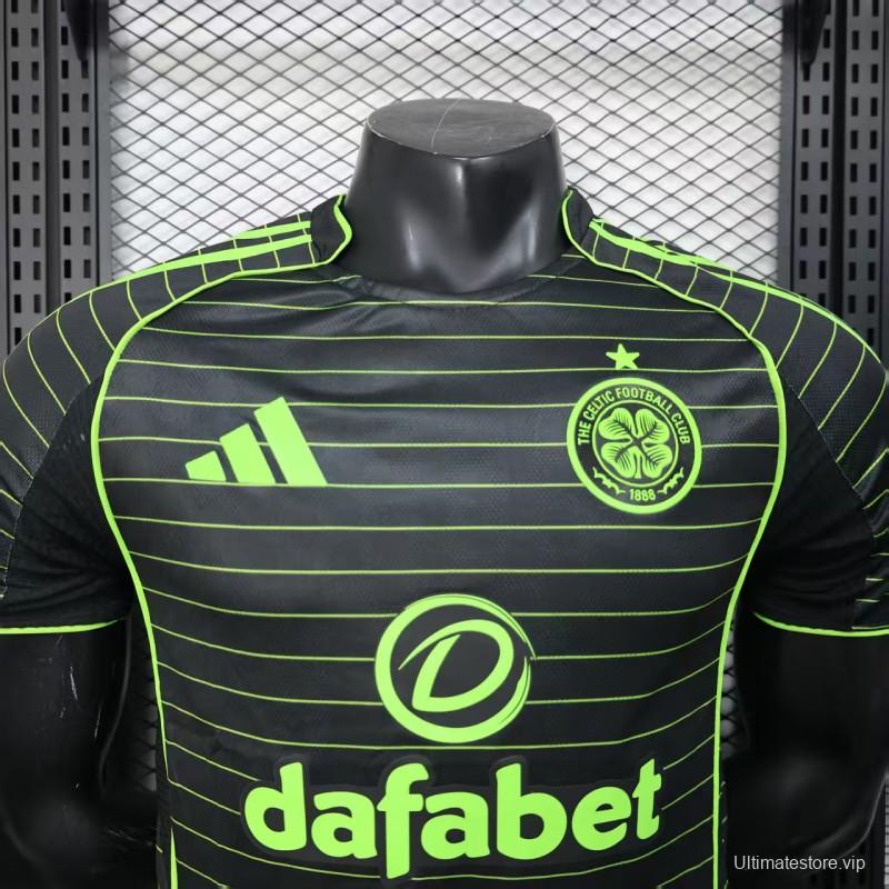 Player Version 25/26 Celtic Away Jersey