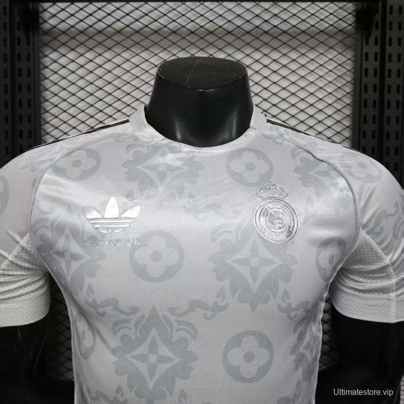 25/26 Player Version  Real Madrid Special Edition White Jersey