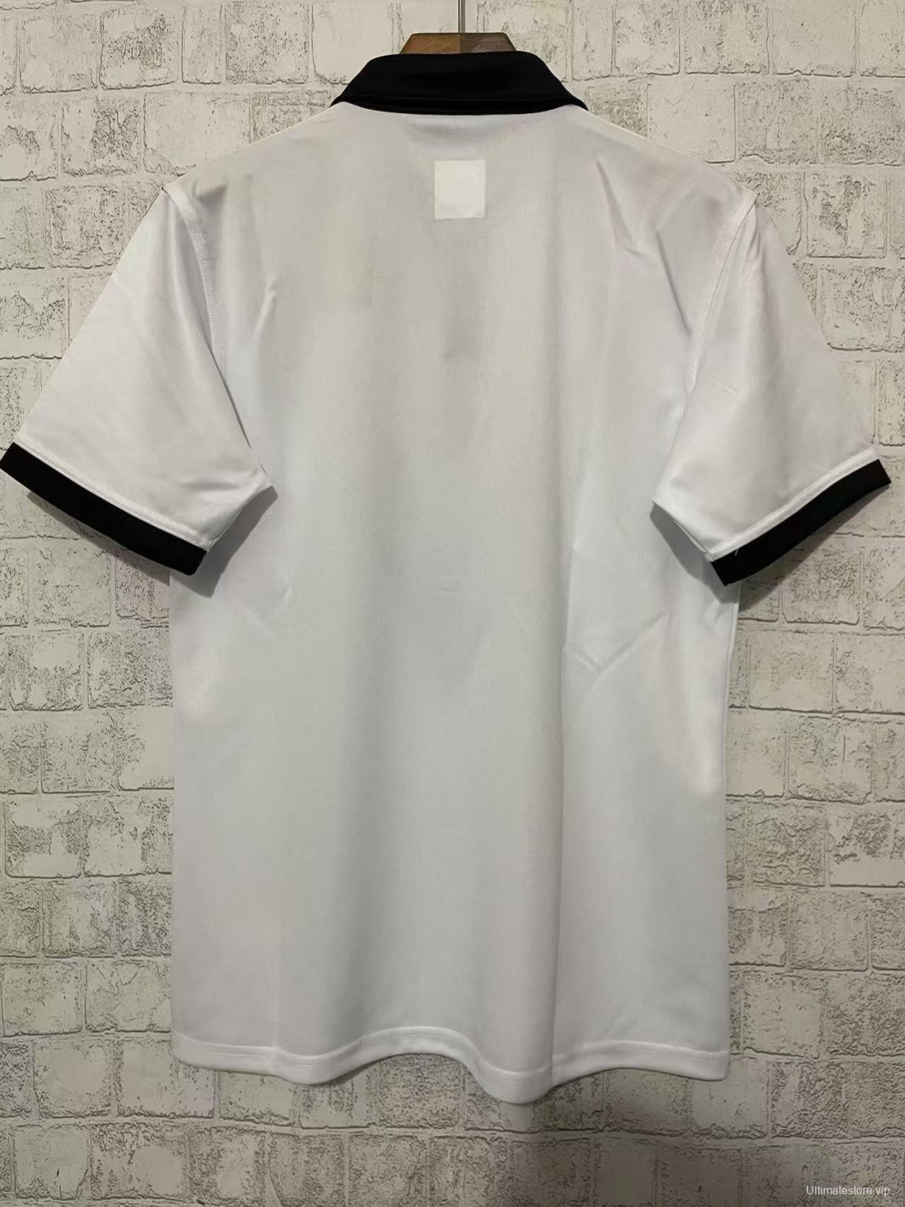 2024 New Zealand Kiwis White with Black Checkerboard V Pattern Jersey