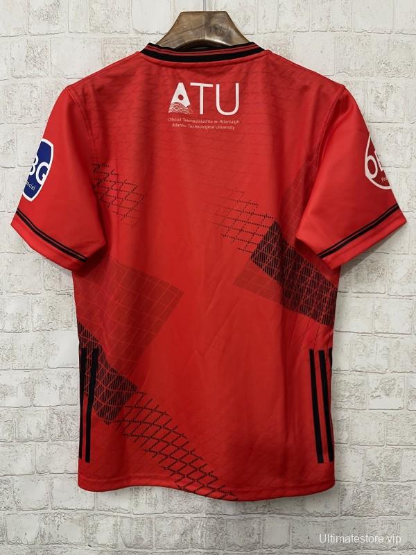 25/26 Sligo GAA Red with Black Geometric Pattern Jersey