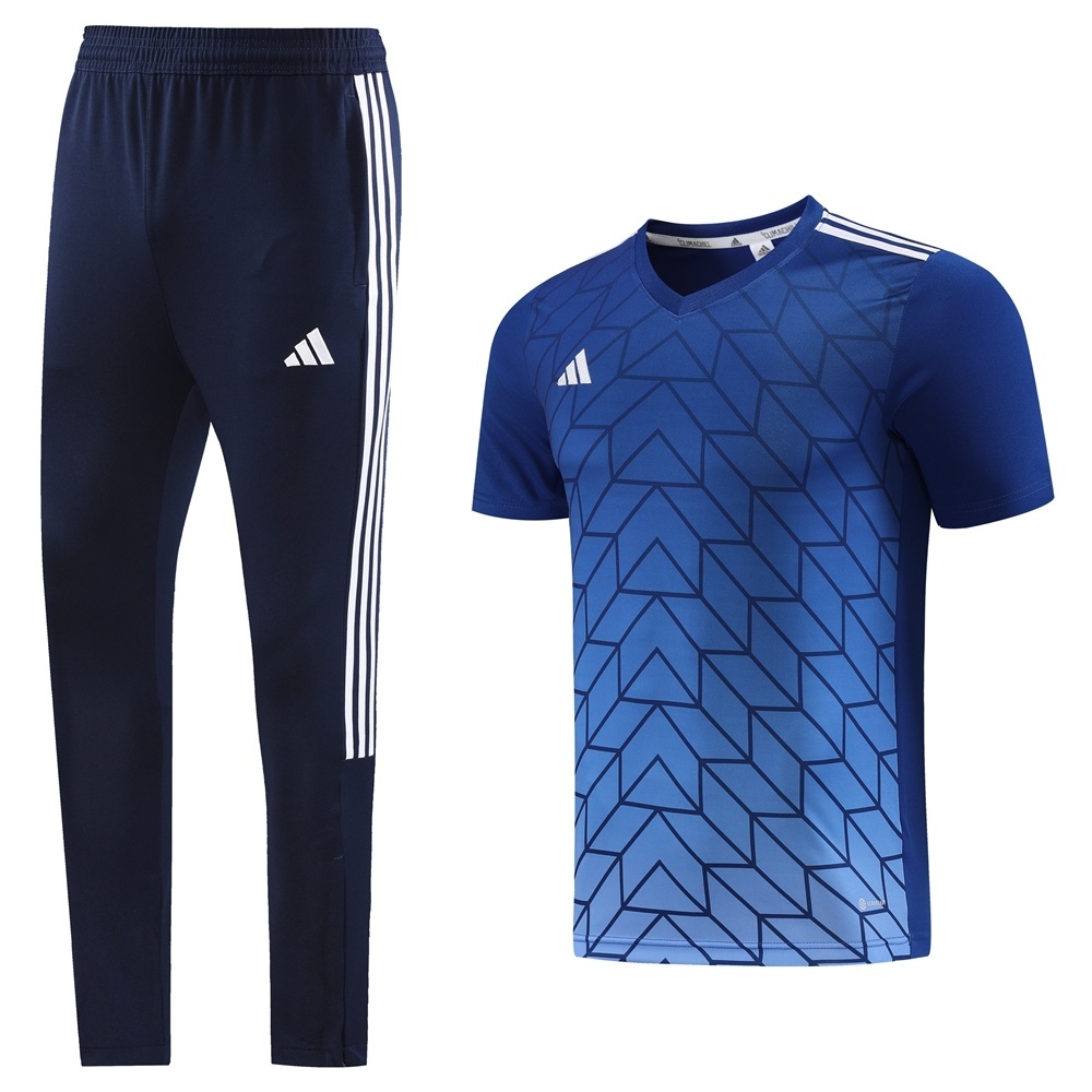 2025 Adidas Royal Blue Full Zipper Jacket+Long Pants