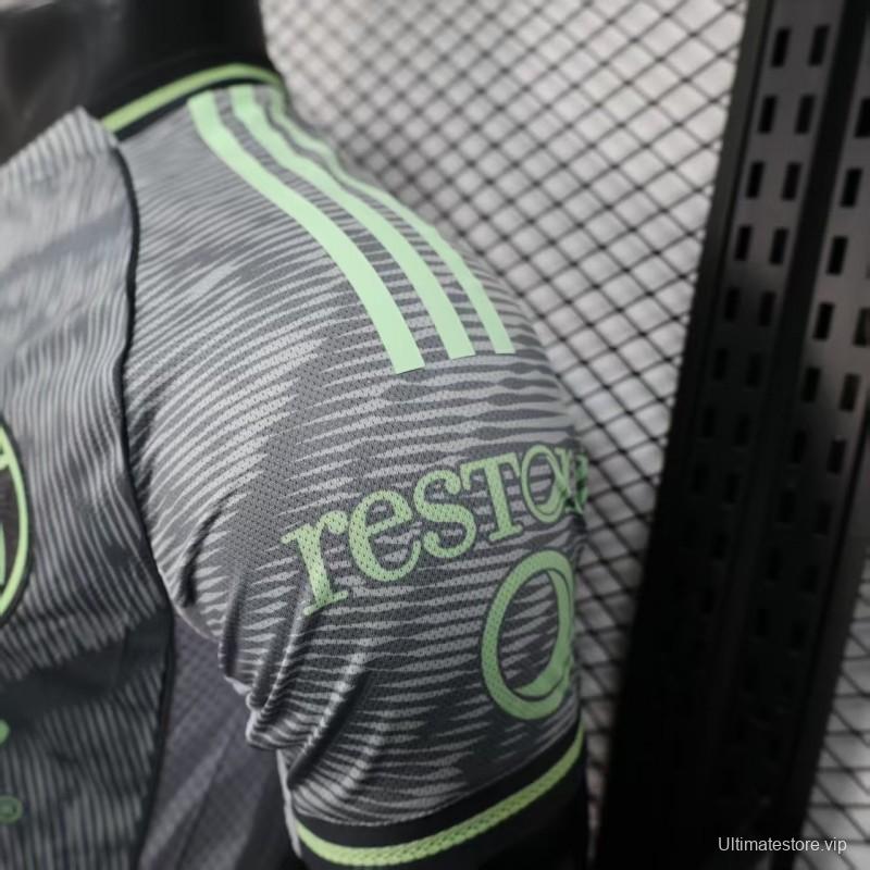 25/26 Player Version  Club América Third Gray Neon Green Jersey