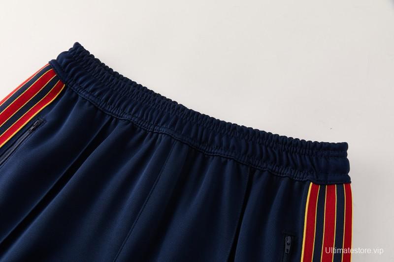 25/26 Roma White Full Zipper Jacket + Long Pants