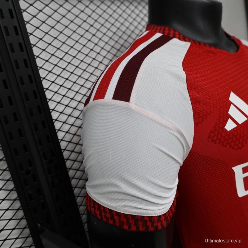 Player Version 26/27 Arsenal Red & White  Home Jersey