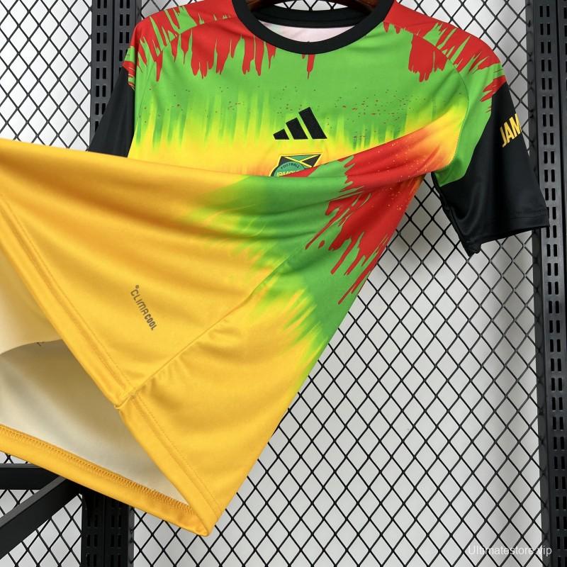 2026 Mens Jamaica X Bob Marley Pre Match Jersey