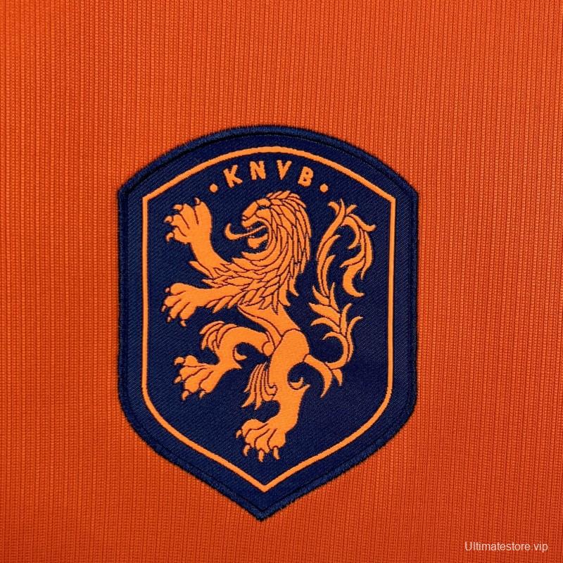 2026 Mens Netherlands World Cup Home Jersey