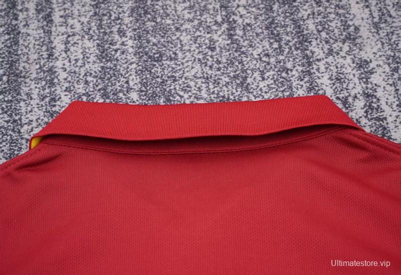Retro Kids 14/15 AS Roma Maroon Home Jersey