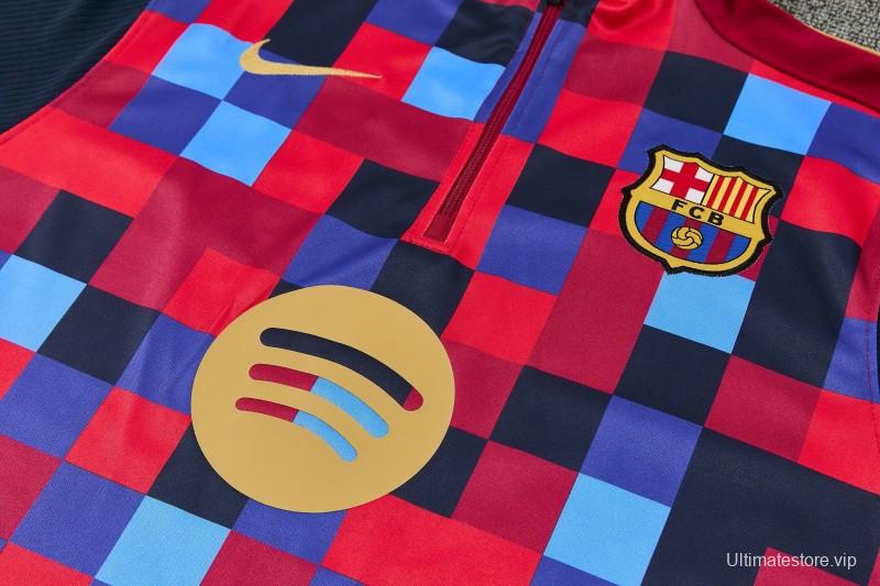 26/26 Barcelona Half Zipper Jacket Tracksuit + Long Pants
