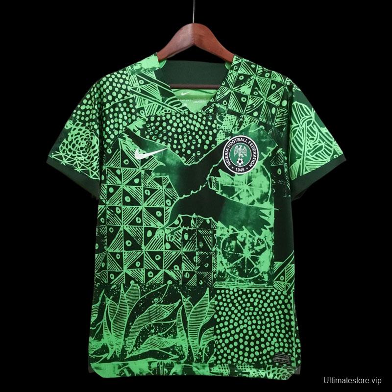 2022 Nigeria Green Training Jersey