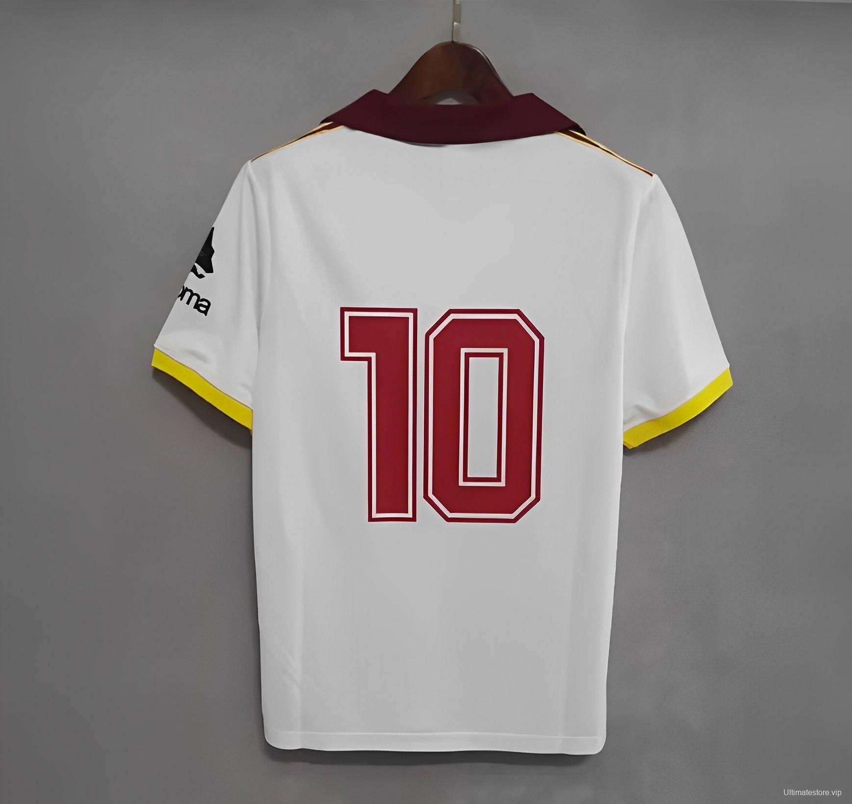 Retro 91/92 Roma Away White Jersey