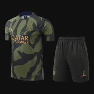 23/24 PSG Camouflage Short Sleeve Jersey+Shorts