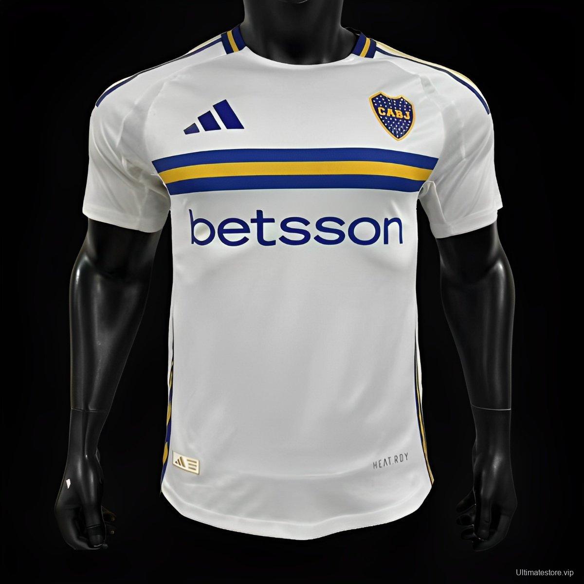 Player Version 24/25 Boca Juniors Away White Jersey