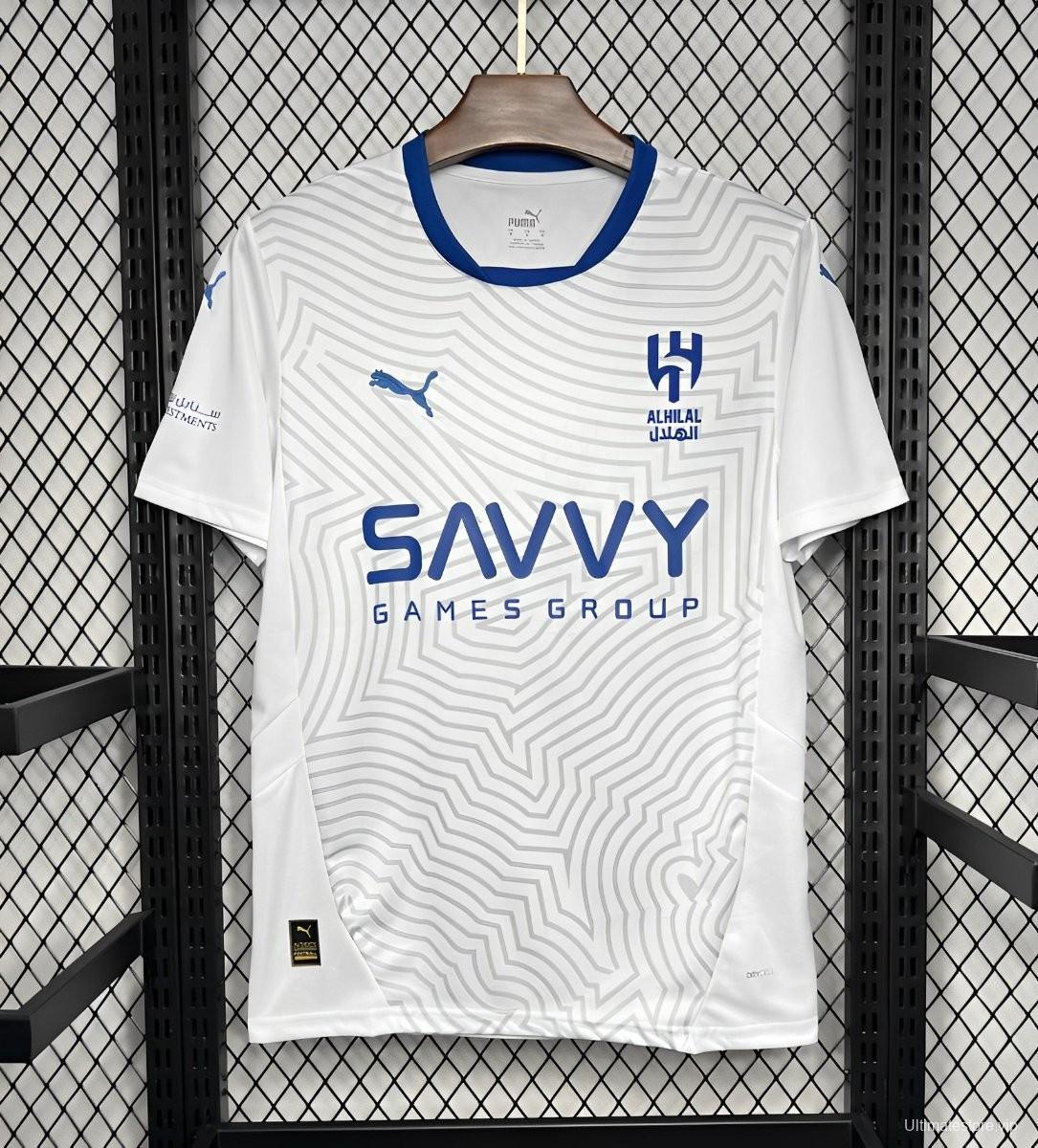 24/25 Al Hilal SC Away White Jersey