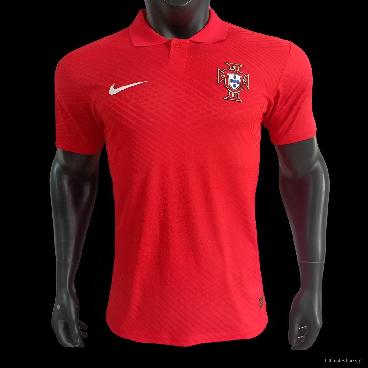 Player Version 2024 Portugal Red POLO Jersey