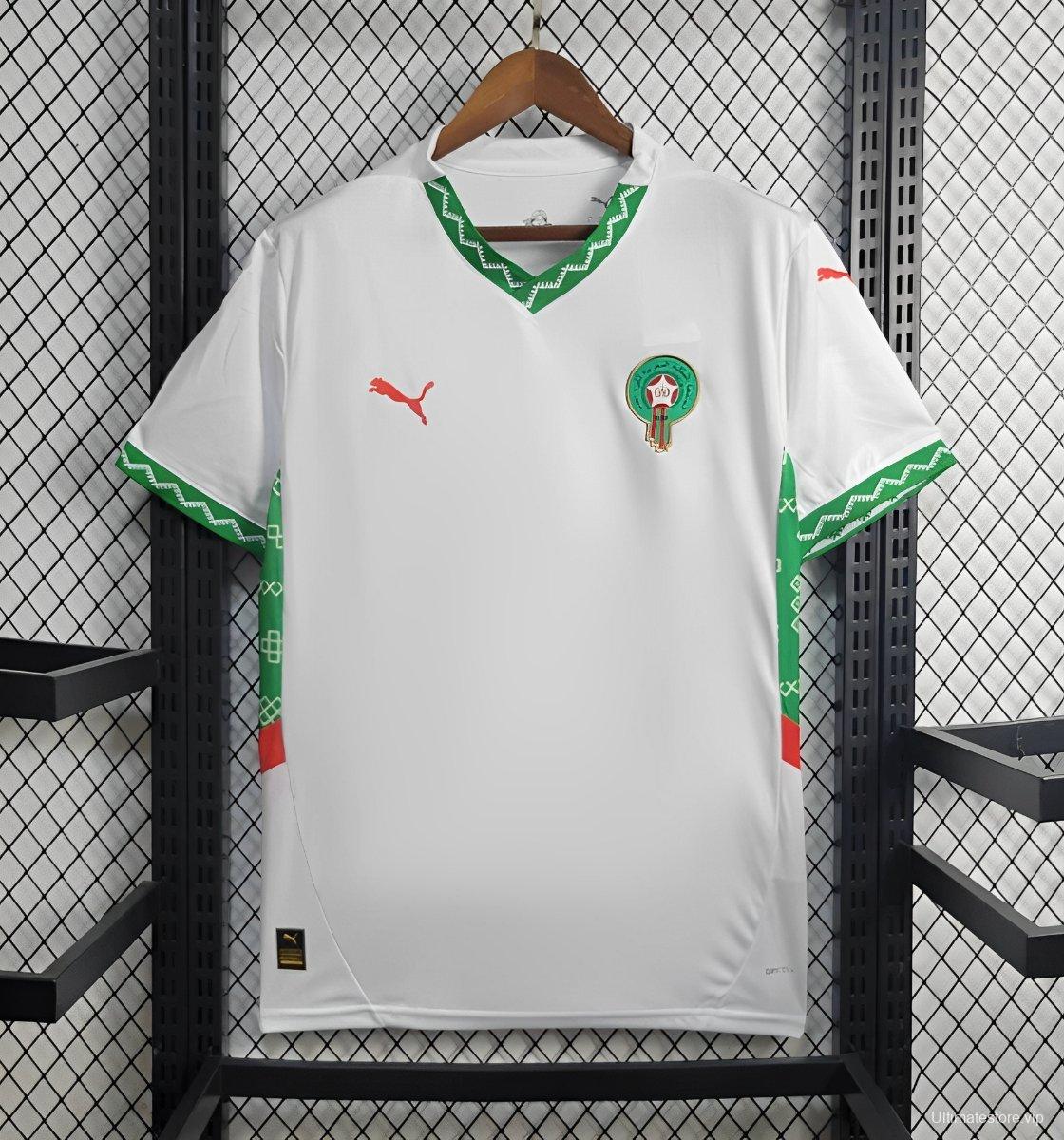 2024 Morocco Away White Jersey