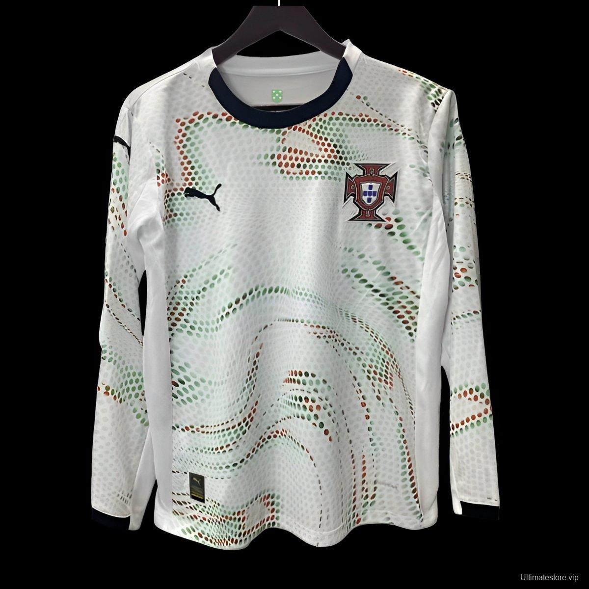 2025 Portugal Away Long Sleeves Jersey