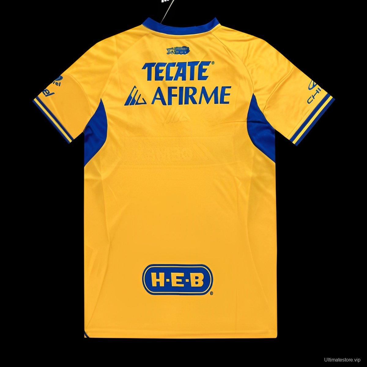 25/26 Tigres UANL Home Jeresy