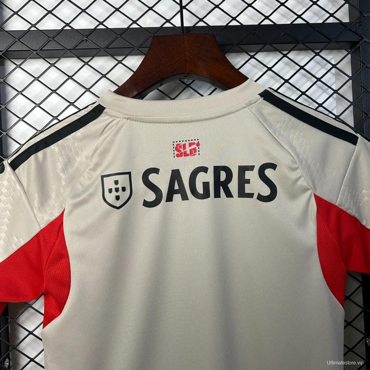 25/26 Kids Benfica Away Jersey