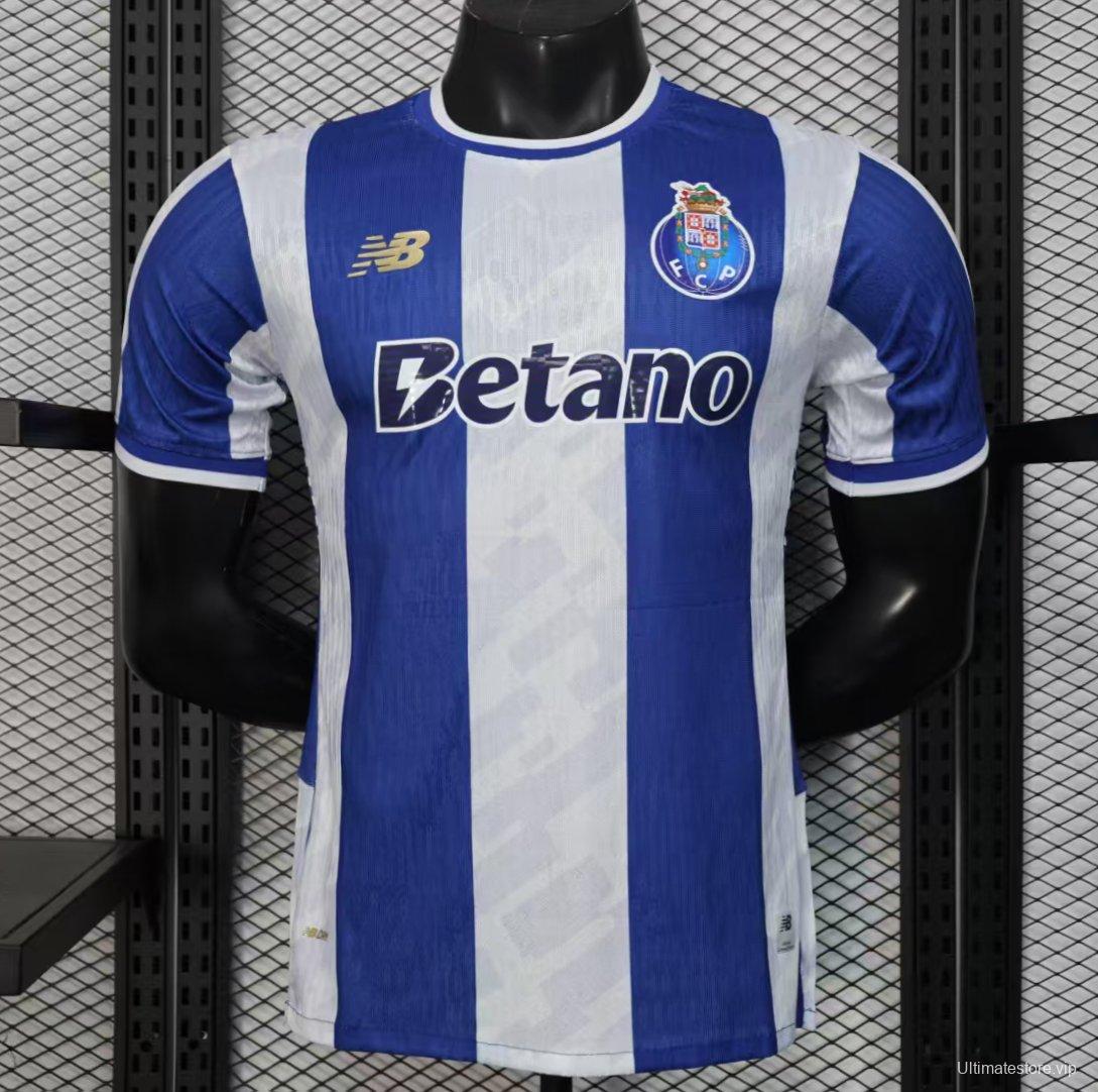 Player Version 25/26 Porto Home Jersey
