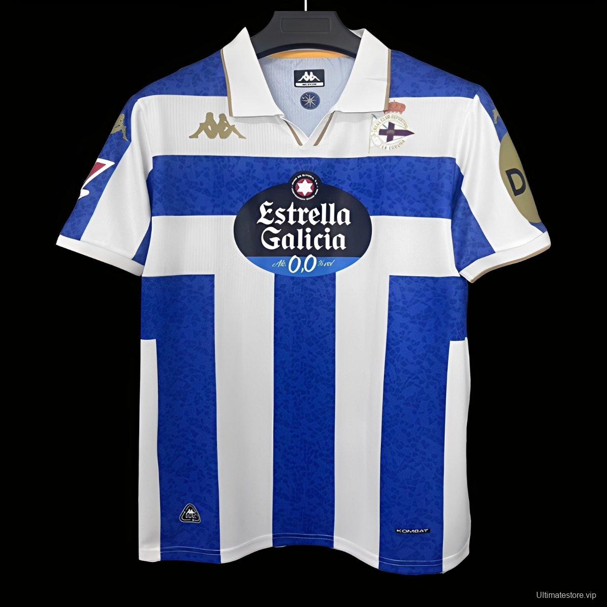 25/26 Deportivo de La Coruna Home Jersey