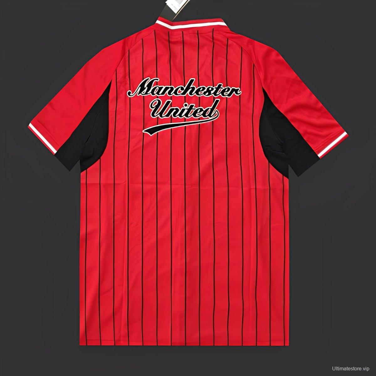 25/26 Manchester United US Pack Baseball Jersey