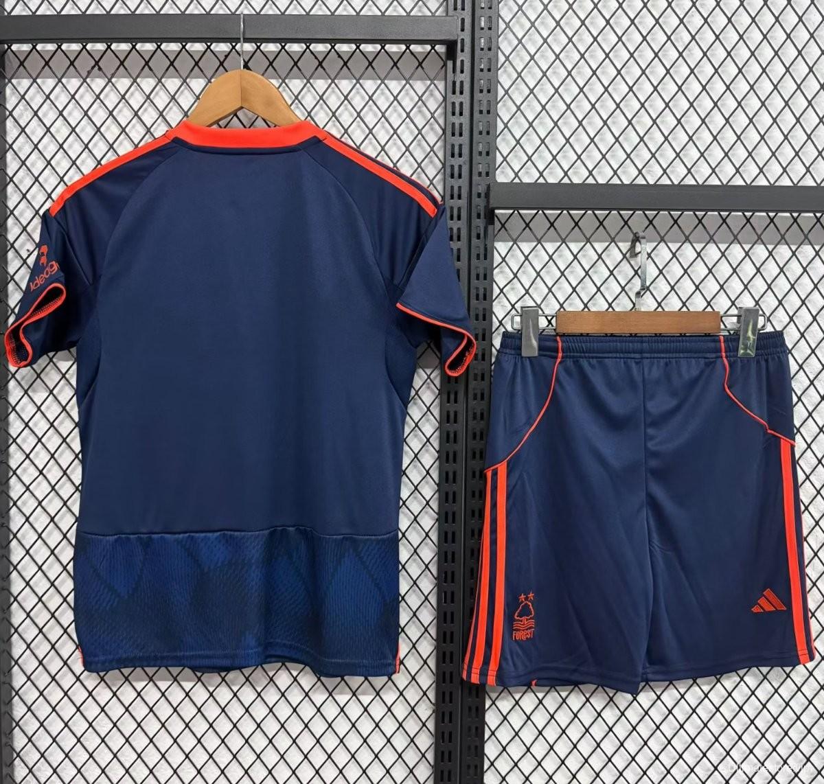 25/26 Kids Nottingham Forest Third Navy Jersey