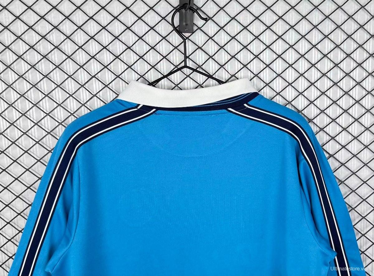 Retro 98/99 Napoli Home Long Sleeve Jersey