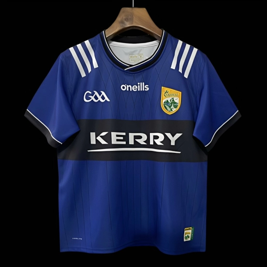 25/26 Kerry GAA Blue with Navy Band Jersey