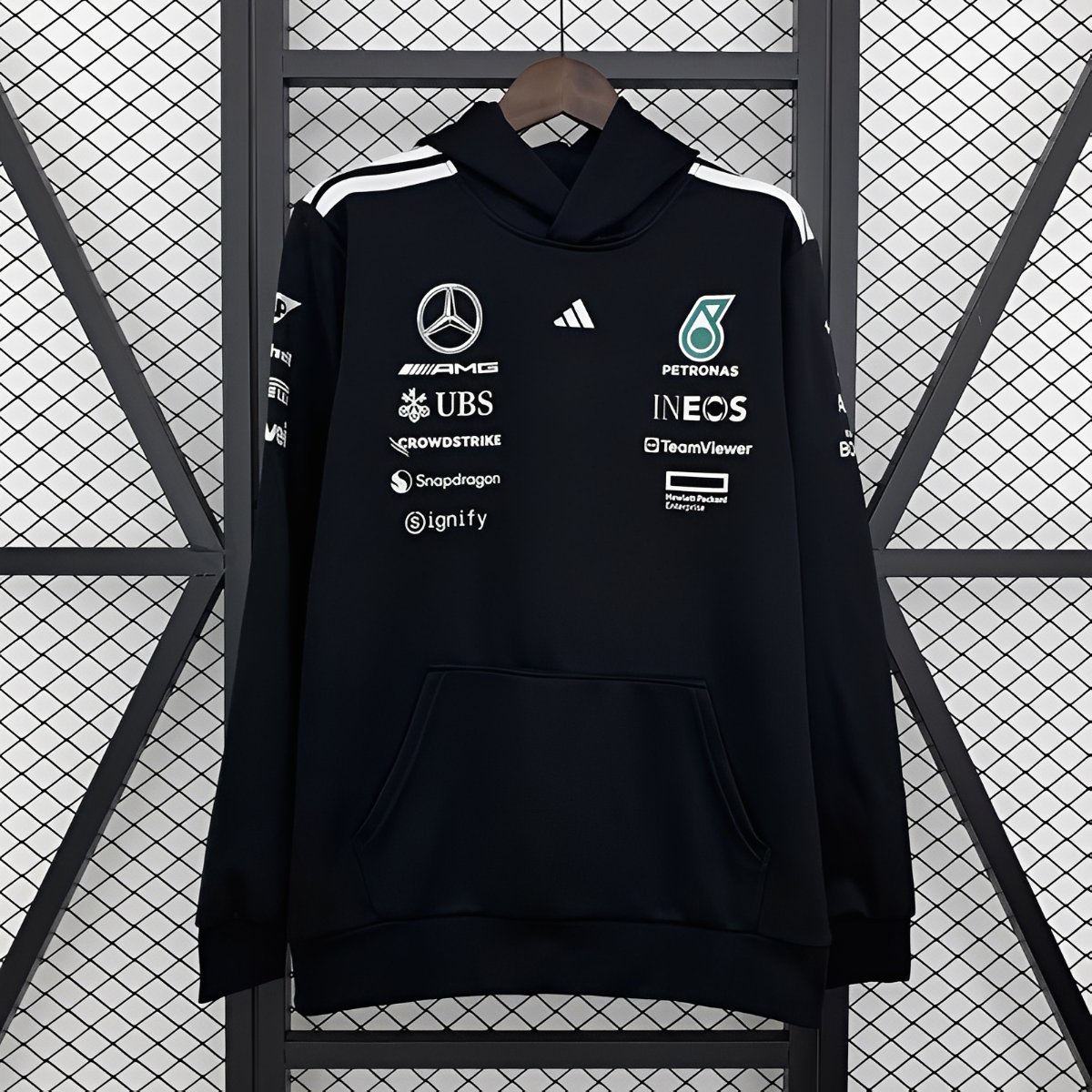2026 F1 Mercedes-AMG Petronas F1 Team Black Hoodie