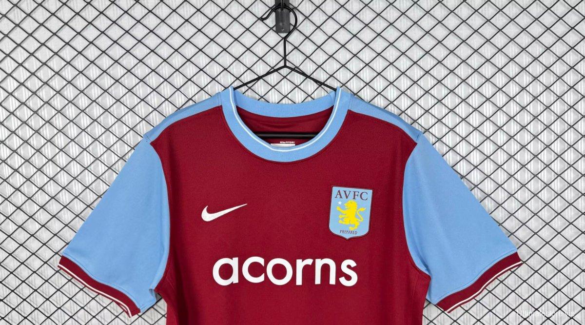 Retro 09/10 Aston Villa Home Jersey