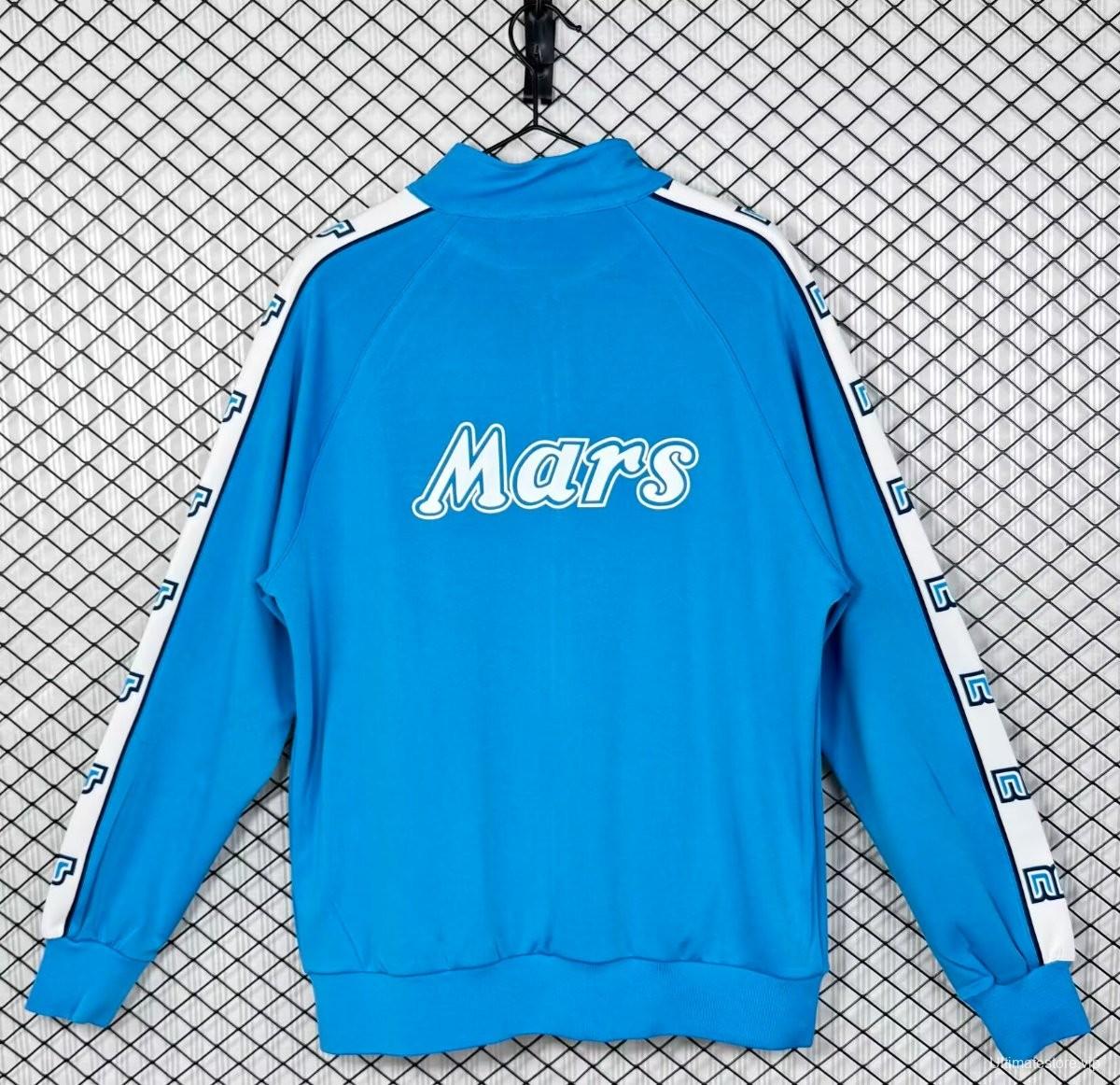 Retro 88/89 Napoli Home Full Zipper Jacket