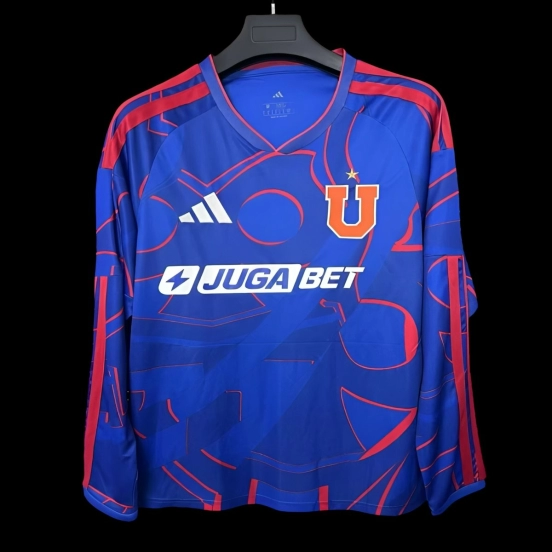 25/26 Club Universidad de Chile Home Long Sleeve Jersey