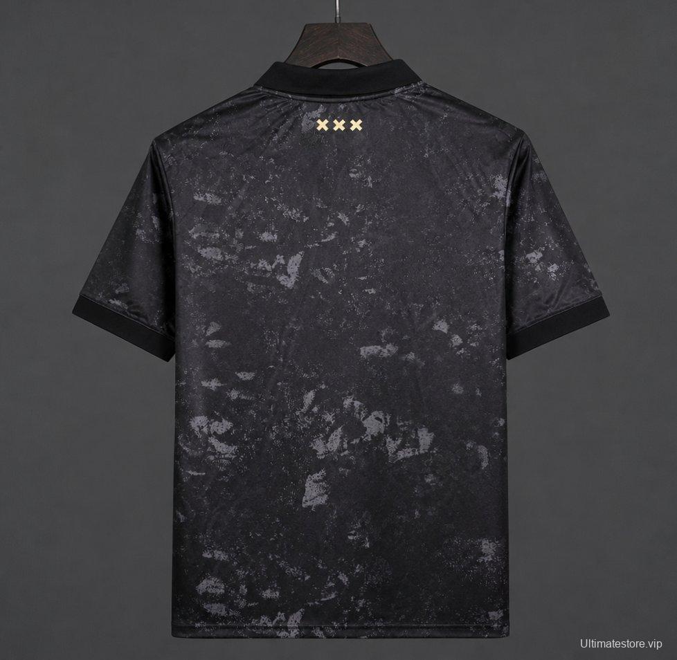 26/27  Ajax x Stone Island Concept Black Jersey
