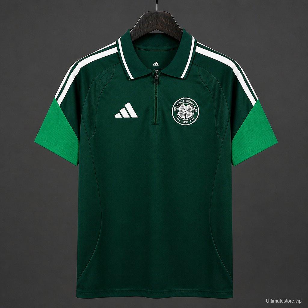 26/27 Celtic Green & White Training  Jersey