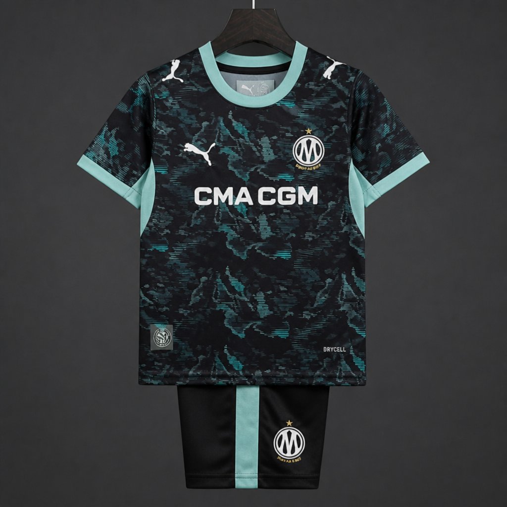 26/27 Kids Olympique Marseille Away Jersey