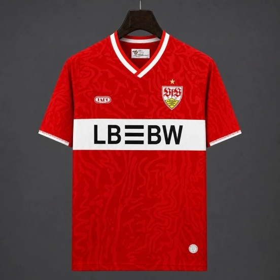 26/27 Stuttgart Away Red Jersey