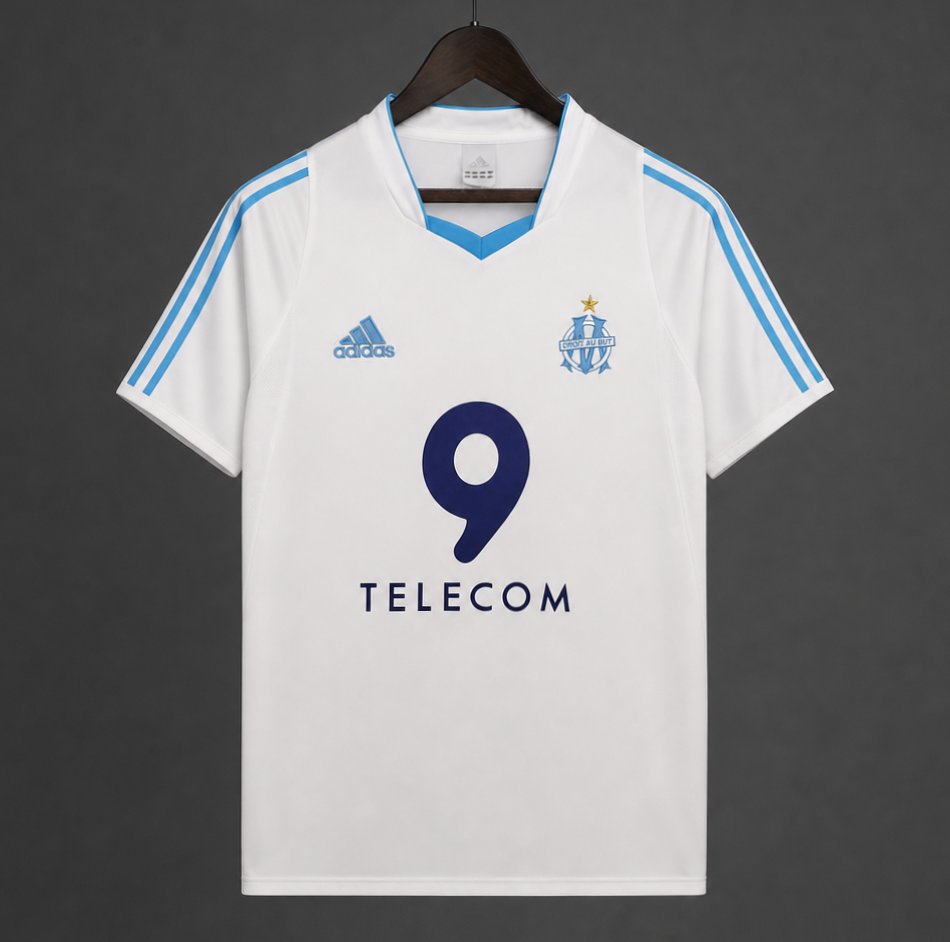 Retro 02/03 Marseille home Soccer Jersey