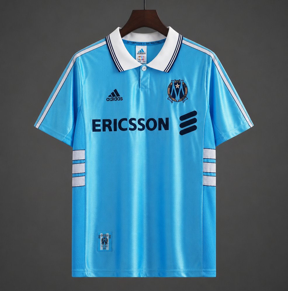 Retro 98/99 Marseille away Soccer Jersey