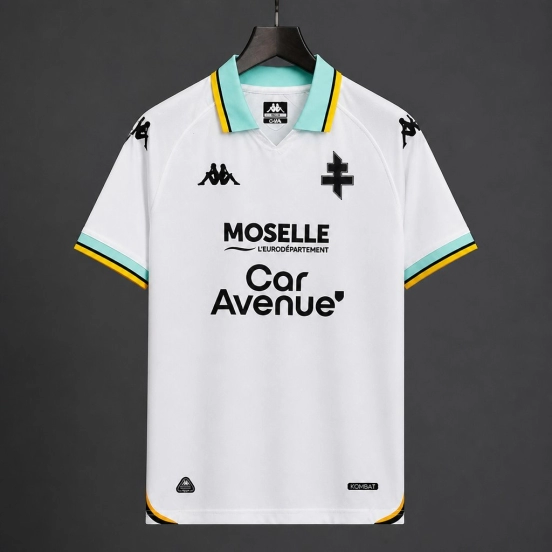 26/27 Metz Away White Jersey
